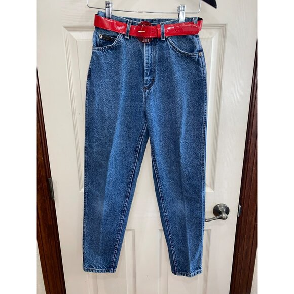 Fredericks Of Hollywood / Lee Vintage  Womens Reclaimed Recycled Patchwork Jeans - Picture 6 of 11